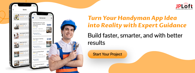 Hire Handyman App Developers CTA